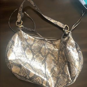 Snakeskin Hobo bag